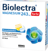 BIOLECTRA Magnesium 243 mg forte Zitrone Br.-Tabl.