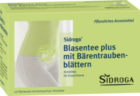 SIDROGA Blasentee plus mit Bärentraubenblättern